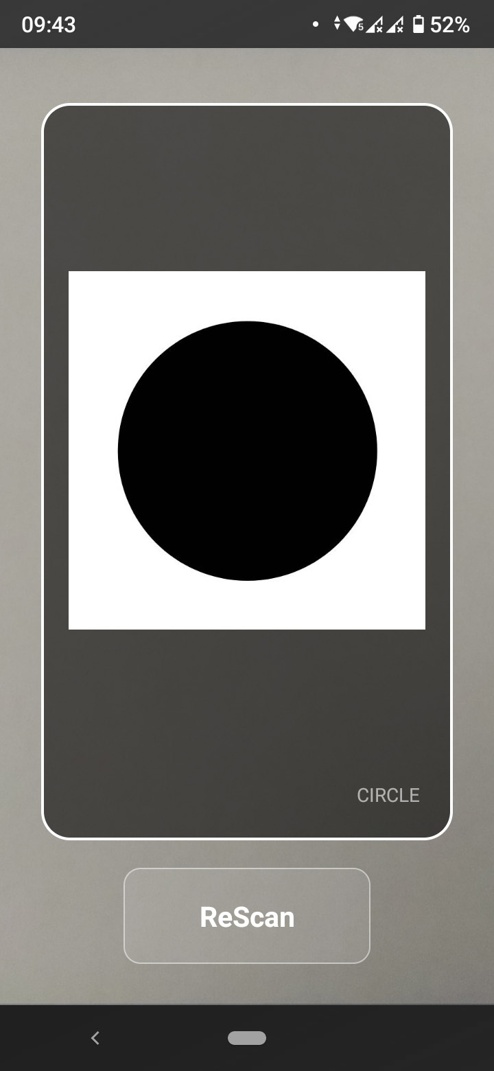Result screen